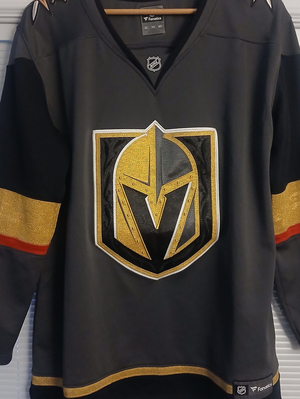 Vegas Golden Knights NHL Jersey by Fanatics - Black & Gold